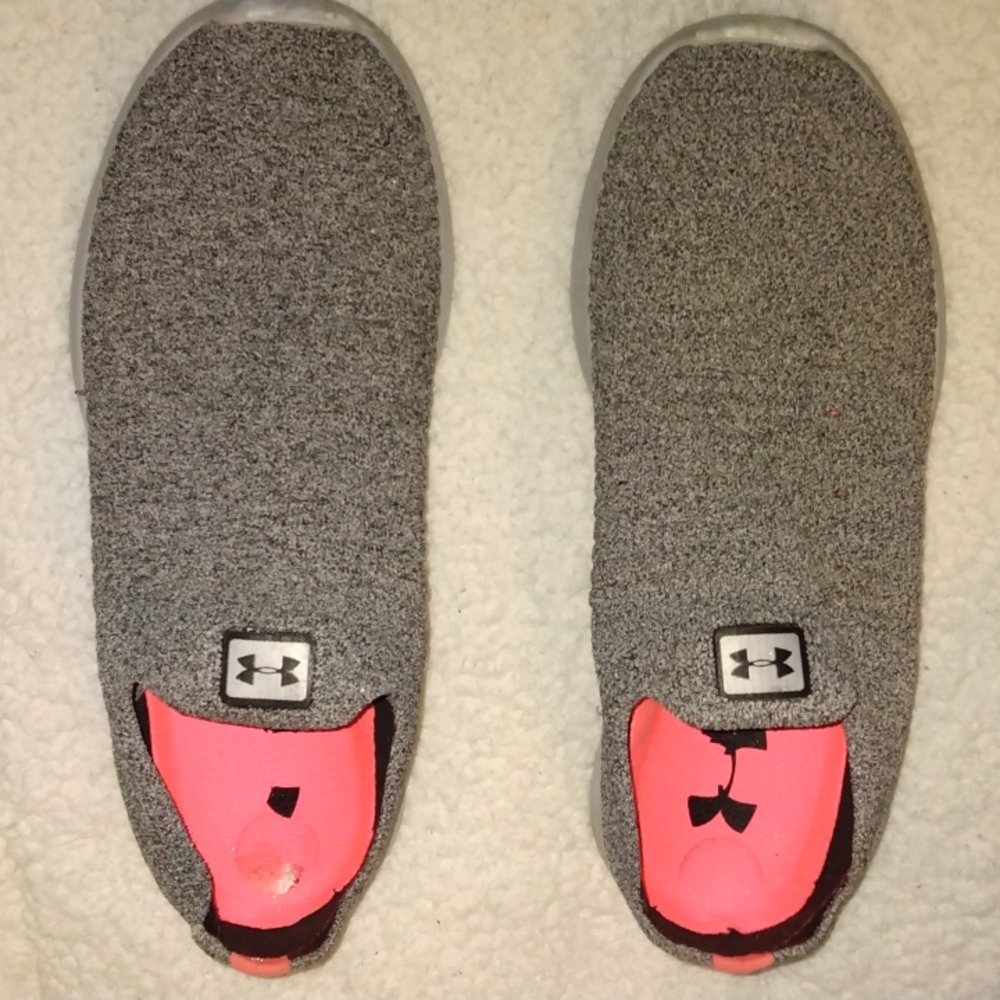 Under armour slip ons
